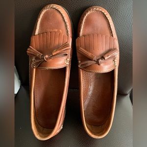 Men’s Cole Haan brown loafers with tassel